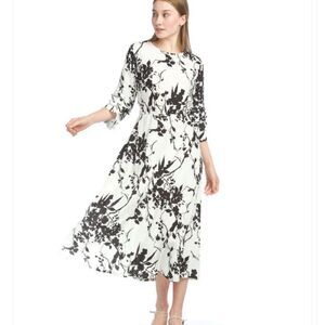 Floral Long Sleeve Dress